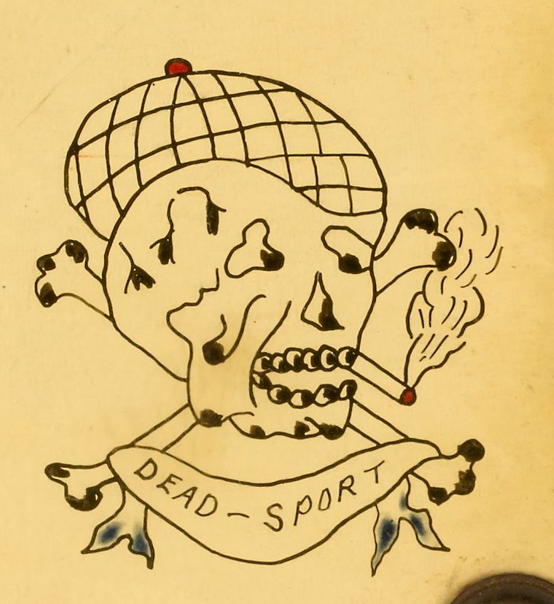 Skull and cap (archive) by House flash (archive)